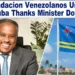 Fundacion Venezolanos Unidos Aruba Thanks Minister Dowers