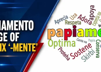 Papiamento Usage of Suffix '-mente'