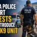 Aruba Police Report Arrests and Introduce New K9 Unit k9unit