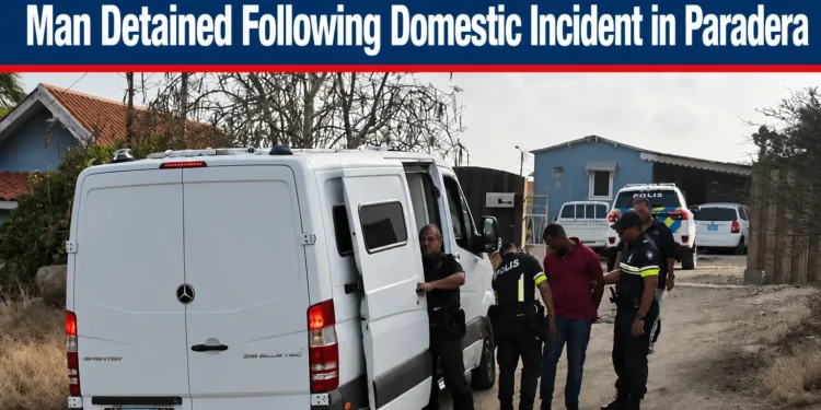 Man Detained Following Domestic Incident in Paradera mandetainedparadera
