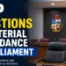 MEP Questions Ministerial Attendance at Parliament mep