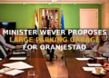MINISTER WEVER PROPOSES LARGE PARKING GARAGE FOR ORANJESTAD