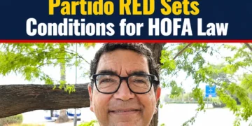 Partido RED Sets Conditions for HOFA Law partidored