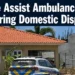 Police Assist Ambulance Crew During Domestic Dispute policeassist