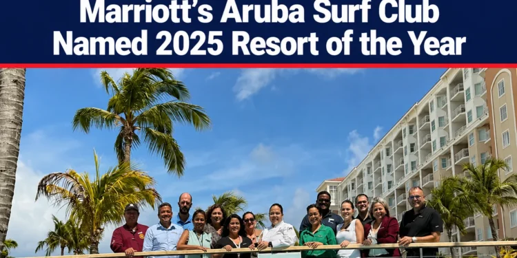 Marriott’s Aruba Surf Club Named 2025 Resort of the Year surfclub
