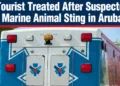 Tourist Treated After Suspected Marine Animal Sting in Aruba touristmarine
