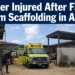 Worker Injured After Falling From Scaffolding in Aruba workerfalling