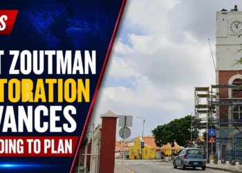 Fort Zoutman Restoration Advances According to Plan