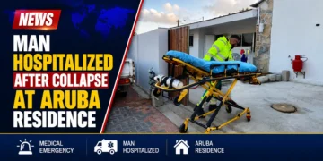 Man Hospitalized After Collapse at Aruba Residence