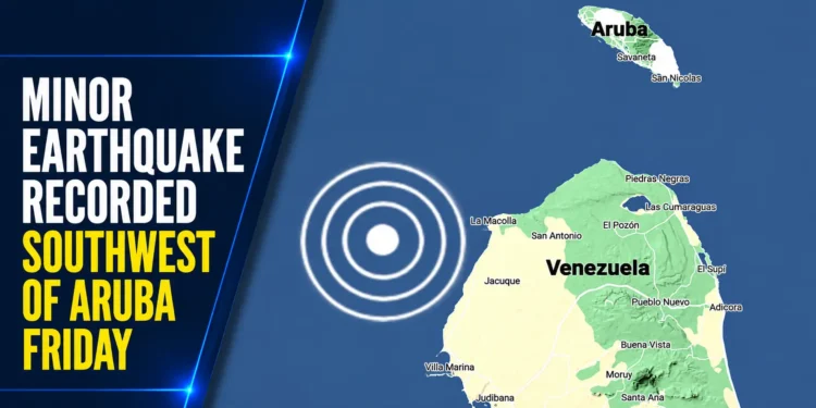 Minor Earthquake Recorded Southwest Of Aruba Friday Minor Earthquake Recorded Southwest Of Aruba Friday
