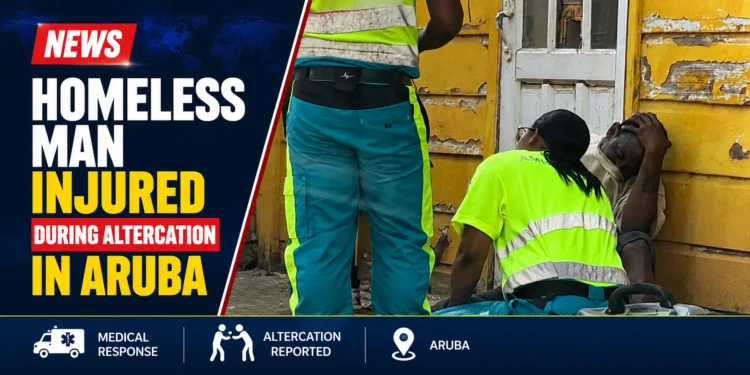 Homeless Man Injured During Altercation in Aruba Homeless Man Injured During Altercation in Aruba
