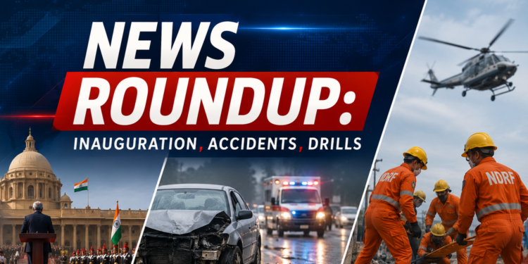 News Roundup: Inauguration, Accidents, Drills News Roundup: Inauguration, Accidents, Drills