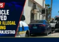 Vehicle Towed After Illegal Parking in Oranjestad