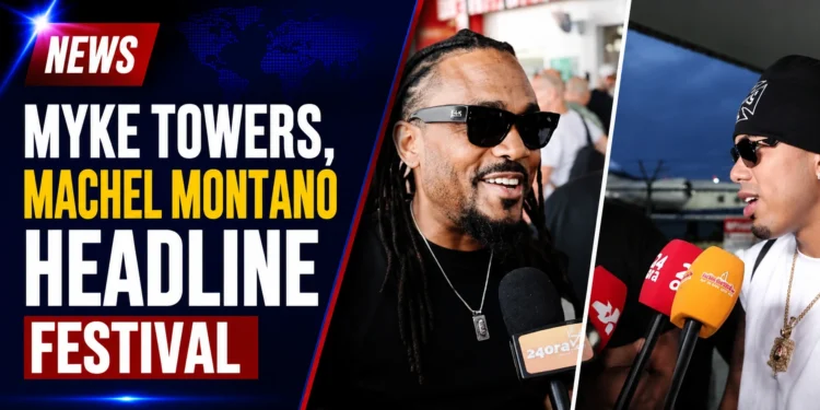 Myke Towers, Machel Montano Headline Festival Myke Towers, Machel Montano Headline Festival