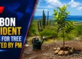 Mabon Resident Cares for Tree Planted by PM
