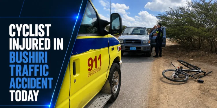 Cyclist Injured In Bushiri Traffic Accident Today