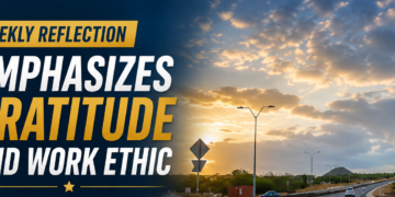 Weekly Reflection Emphasizes Gratitude and Work Ethic