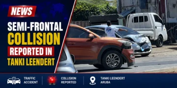 Semi-Frontal Collision Reported in Tanki Leendert