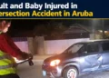 adult and baby injured