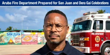 Aruba Fire Department Prepared for San Juan and Dera Gai Celebrations aruba fire department prepared