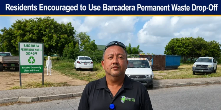 Residents Encouraged to Use Barcadera Permanent Waste Drop-Off barcadera