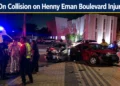Head-On Collision on Henny Eman Boulevard Injures Four hennyemanboulevard