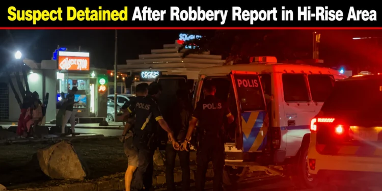 Suspect Detained After Robbery Report in Hi-Rise Area hirise
