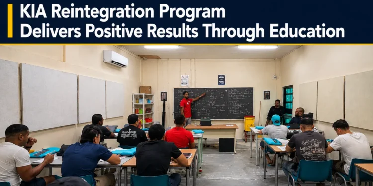 KIA Reintegration Program Delivers Positive Results Through Education kia reintegration program
