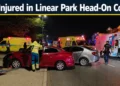 Four Injured in Linear Park Head-On Collision linearpark
