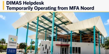 DIMAS Helpdesk Temporarily Operating from MFA Noord mfanoord