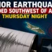 minor earthquake