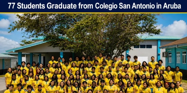 77 Students Graduate from Colegio San Antonio in Aruba sanantonio