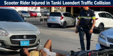 scooter rider injured in tanki leendert