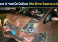 two injured head on collision