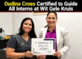 Oudina Croes Certified to Guide All Interns at Wit Gele Kruis witgelekruis