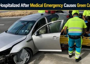 woman hospitalized