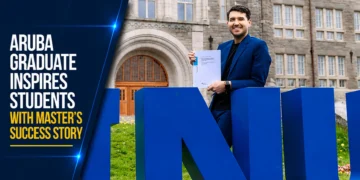 Aruba Graduate Inspires Students With Master's Success Story
