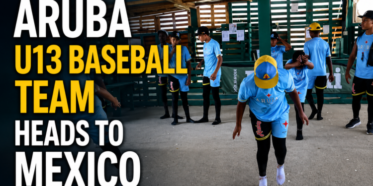 Aruba U13 Baseball Team Heads to Mexico