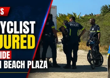 Bicyclist Injured Outside Palm Beach Plaza