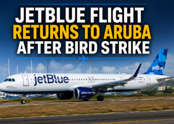JetBlue Flight Returns to Aruba After Bird Strike