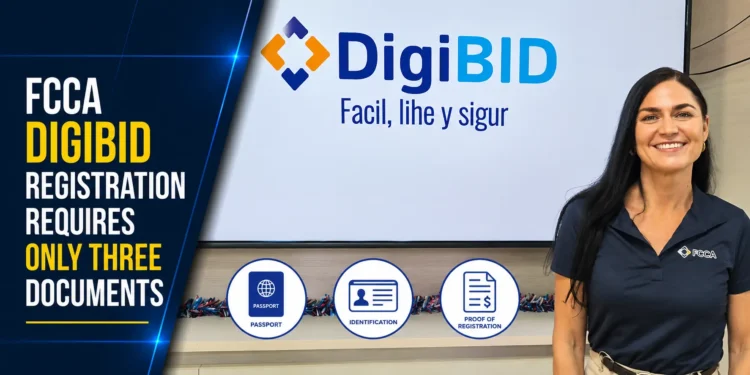 FCCA DigiBID Registration Requires Only Three Documents