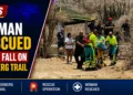 Woman Rescued After Fall on Hooiberg Trail