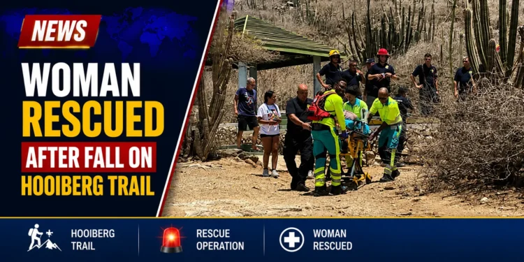 Woman Rescued After Fall on Hooiberg Trail