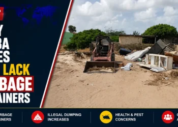 Many Aruba Homes Still Lack Garbage Containers