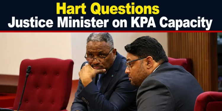 Hart Questions Justice Minister on KPA Capacity hart
