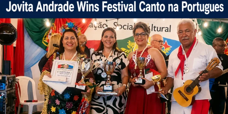 Jovita Andrade Wins Festival Canto na Portugues jovitaandrade
