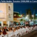 Long Table Aruba Donates $100,000 to Community longtable
