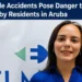 Power Pole Accidents Pose Danger to Drivers and Nearby Residents in Aruba powerpole