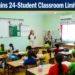 24 student classroom