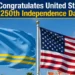 Aruba Congratulates United States on 250th Independence Day 250th independence day